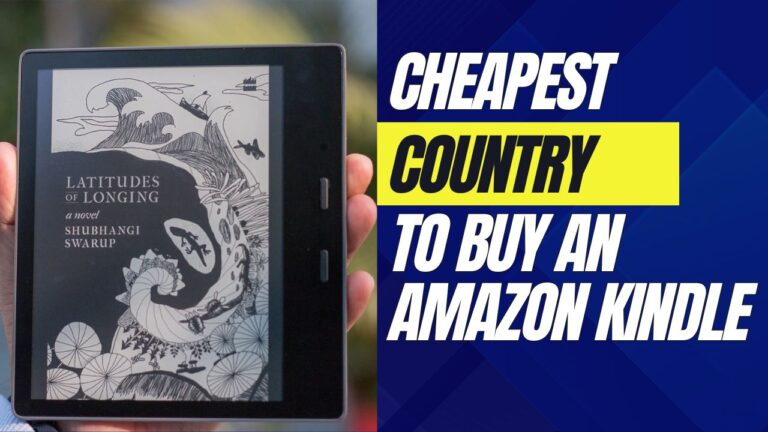 Cheapest country to buy an amazon kindle